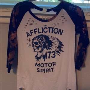Affliction T-shirt.